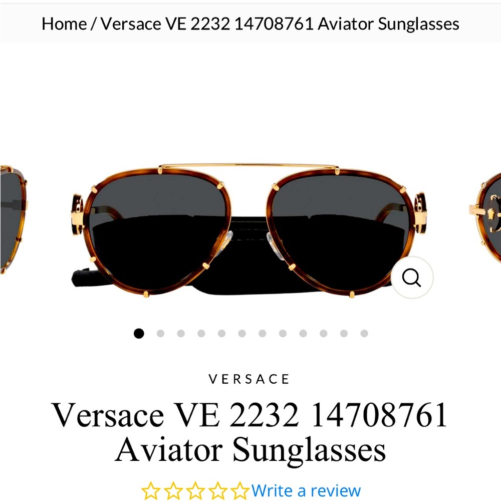 Versace sunglasses - brand new!